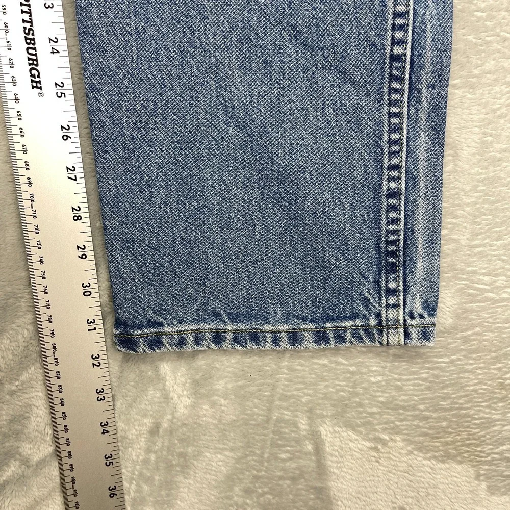 Wrangler Jeans Mens 36x32 Blue Denim Comfort George Strait Cowboy Straight Leg